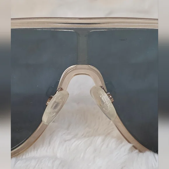 Rag & Bone Pink Shield Sunglasses - Picture 11 of 16